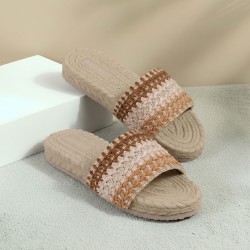 Women Brown Casual Slip Ons