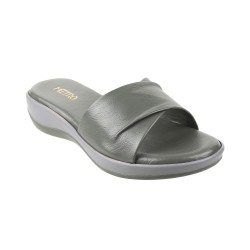 Women Grey Casual Slip Ons
