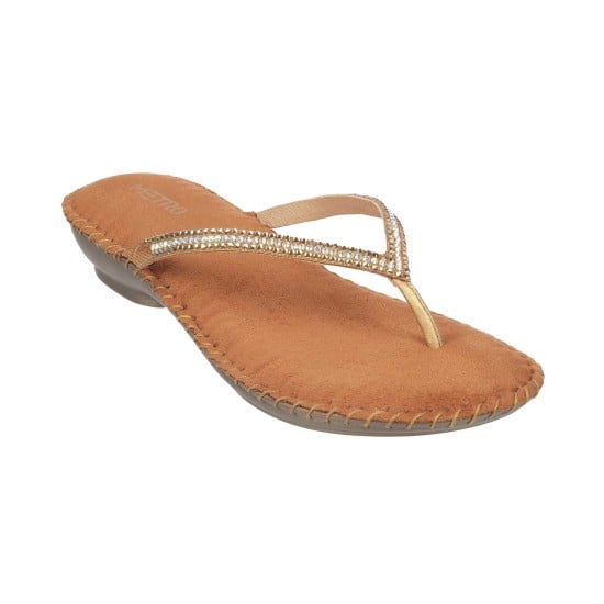 Women Yellow Casual Slippers