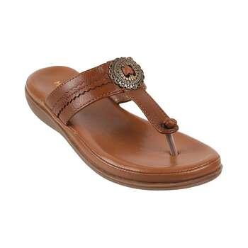 Mochi Tan Casual Slippers