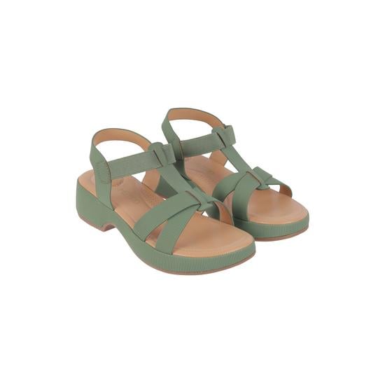 Women Green Casual Sandals