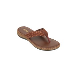 Women Tan Casual Slip Ons