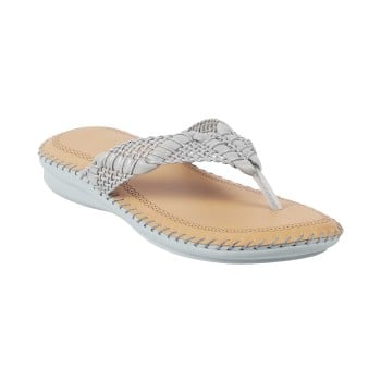 Walkway Women Grey Casual Slippers(SKU: 44-1719-14-38)