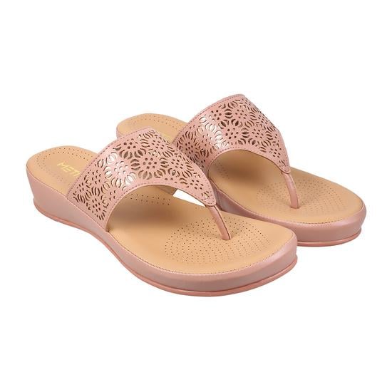 Women Pink Casual Slippers