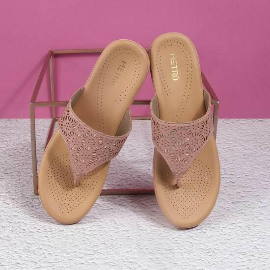 Women Pink Casual Slippers