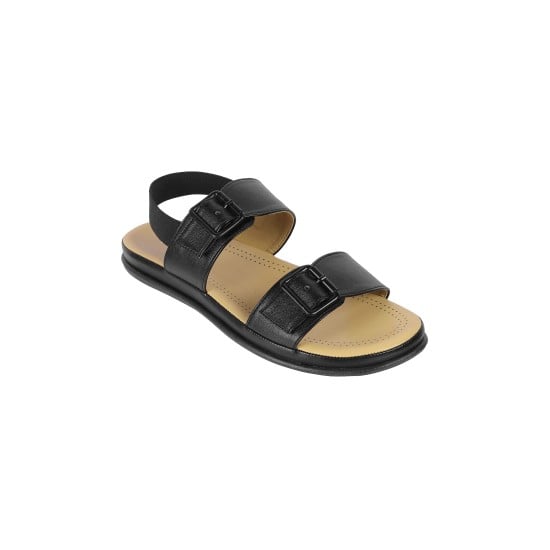 Women Black Casual Sandals