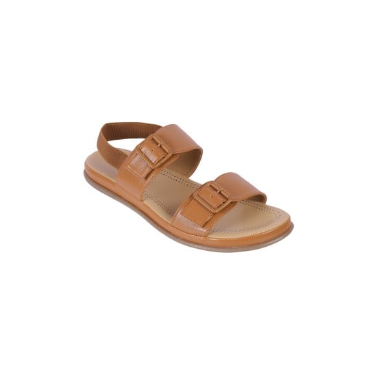Women Tan Casual Sandals