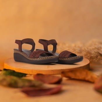 Metro Women Brown Casual Sandals(SKU: 44-210-12-36)