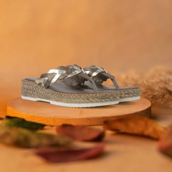 Metro Women Beige Casual Slip Ons(SKU: 44-211-20-40)