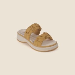 Women Yellow Casual Slip Ons