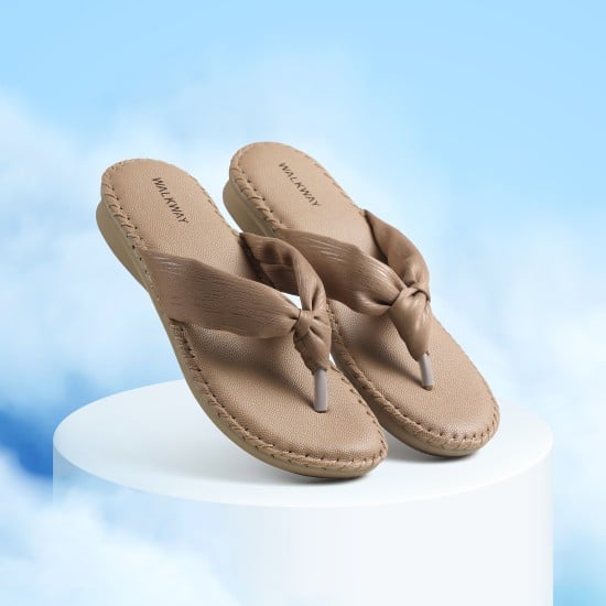 Women Beige-red Casual Comfort