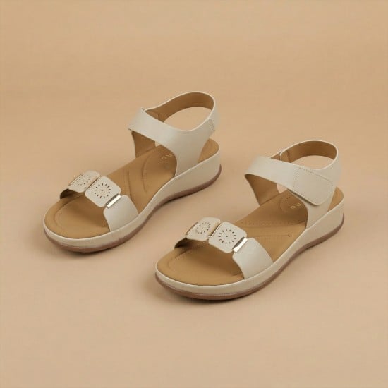 Women Beige Casual Comfort