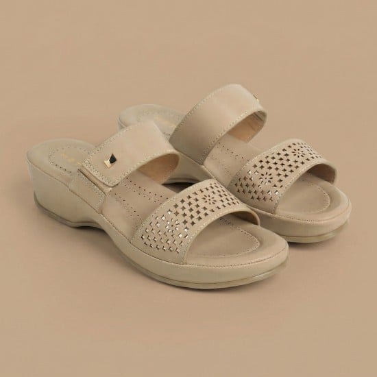 Women Beige Casual Comfort