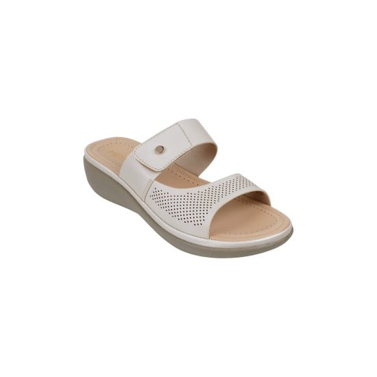 Women Beige Casual Slip Ons