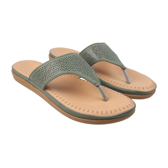 Women Green Casual Comfort