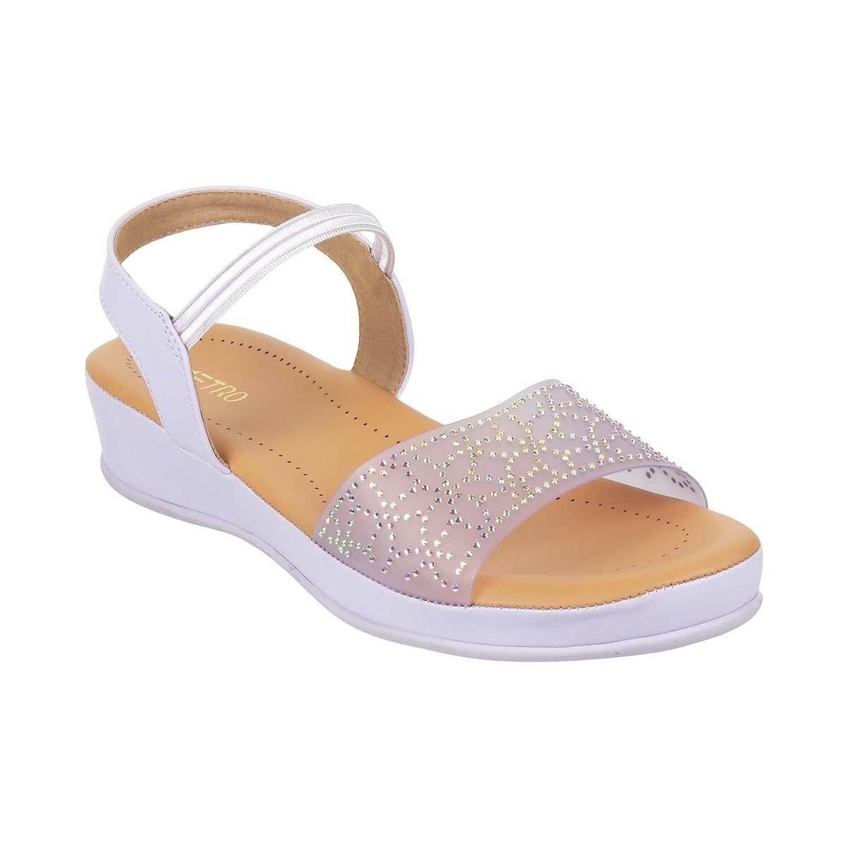 Buy Women Tan Casual Sandals Online | SKU: 33-1503-23-36-Metro Shoes