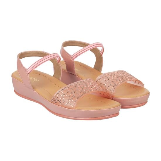 Women Pink Casual Sandals