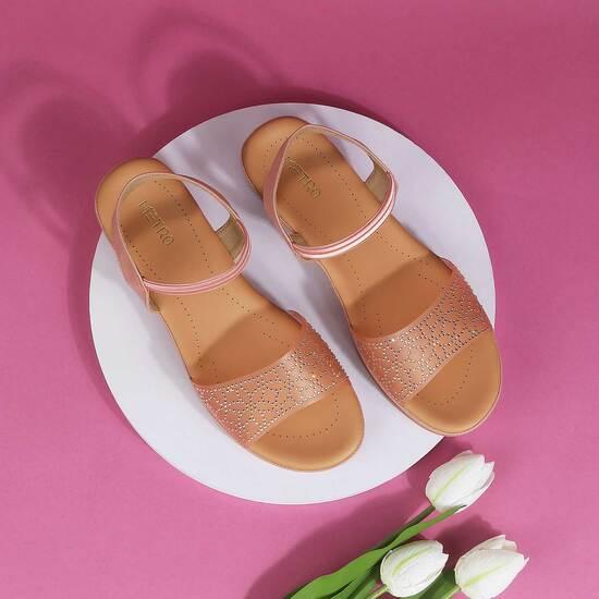 Women Pink Casual Sandals