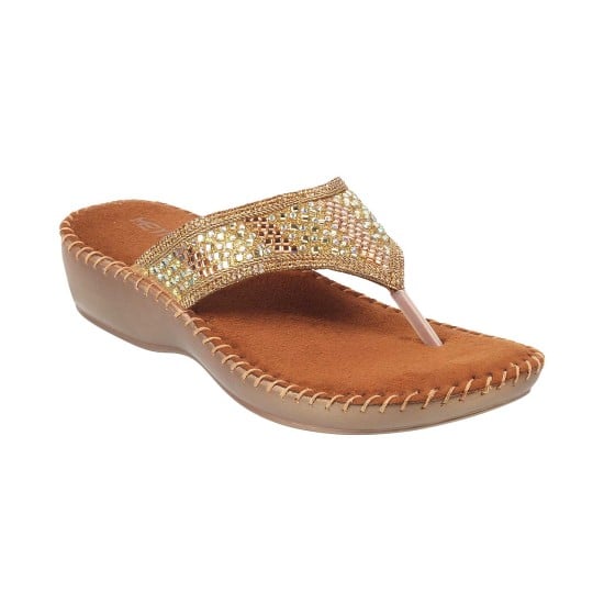 Women Yellow Casual Slippers