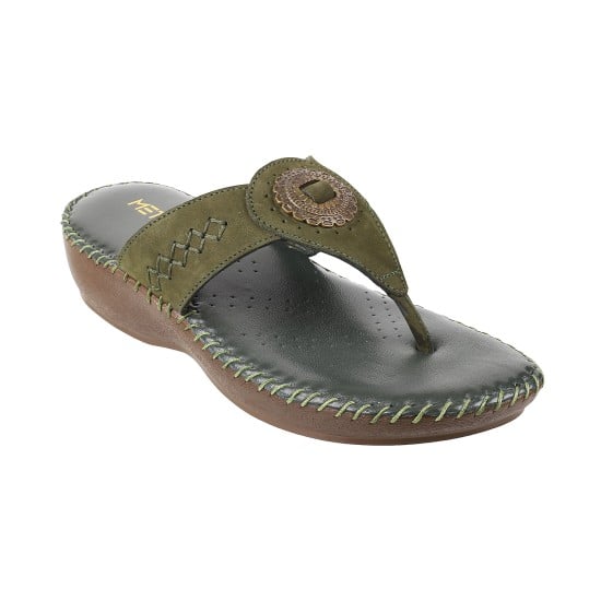 Women Green Casual Comfort