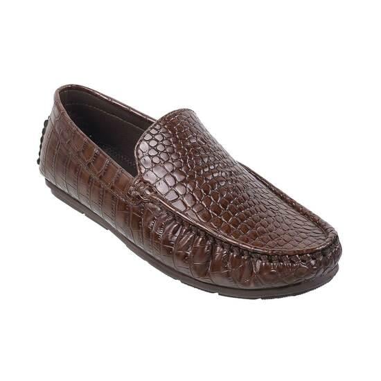 Boys Brown Casual Loafers