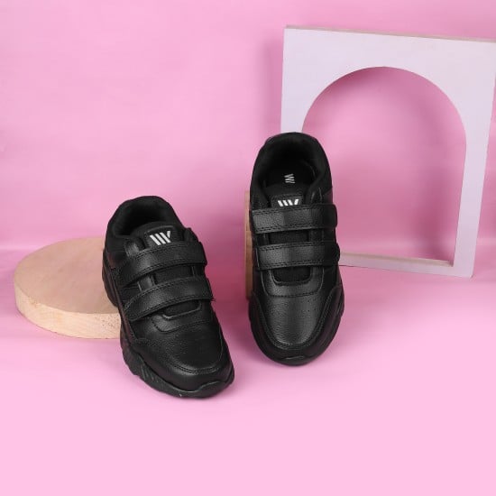 Boys Black Casual Moccasin