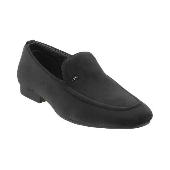Metro Black Casual Loafers