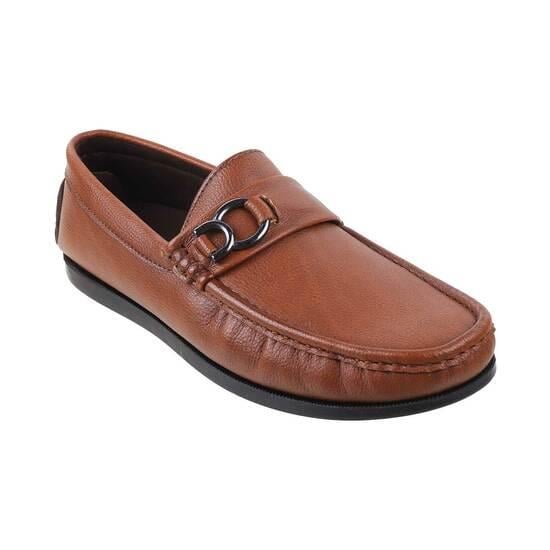 Boys Tan Casual Loafers