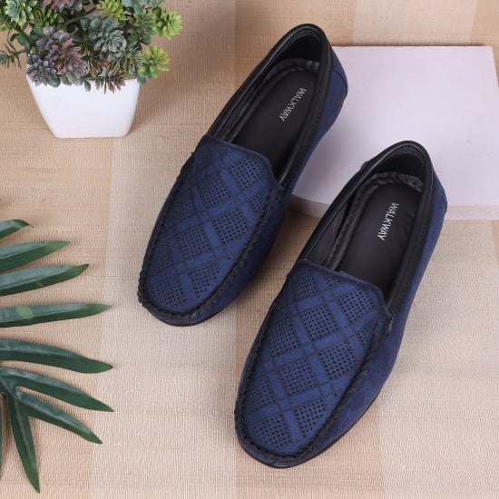 Boys Blue Casual Loafers