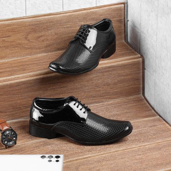 Boys Black Formal Derby