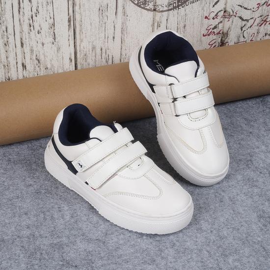 Boys White Casual Sneakers