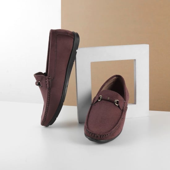 Boys Brown Casual Loafers