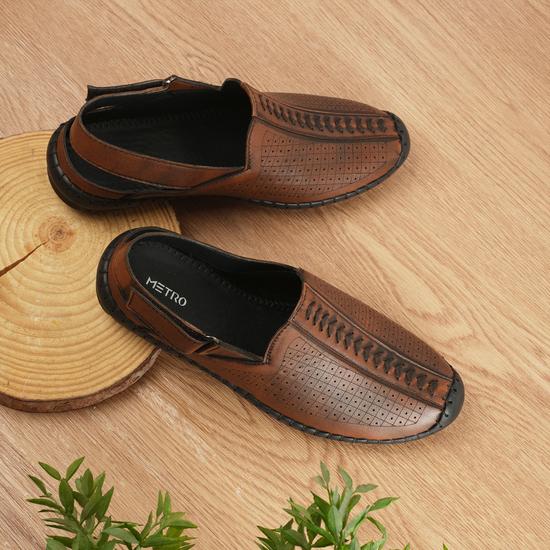 Boys Tan Casual Sandals