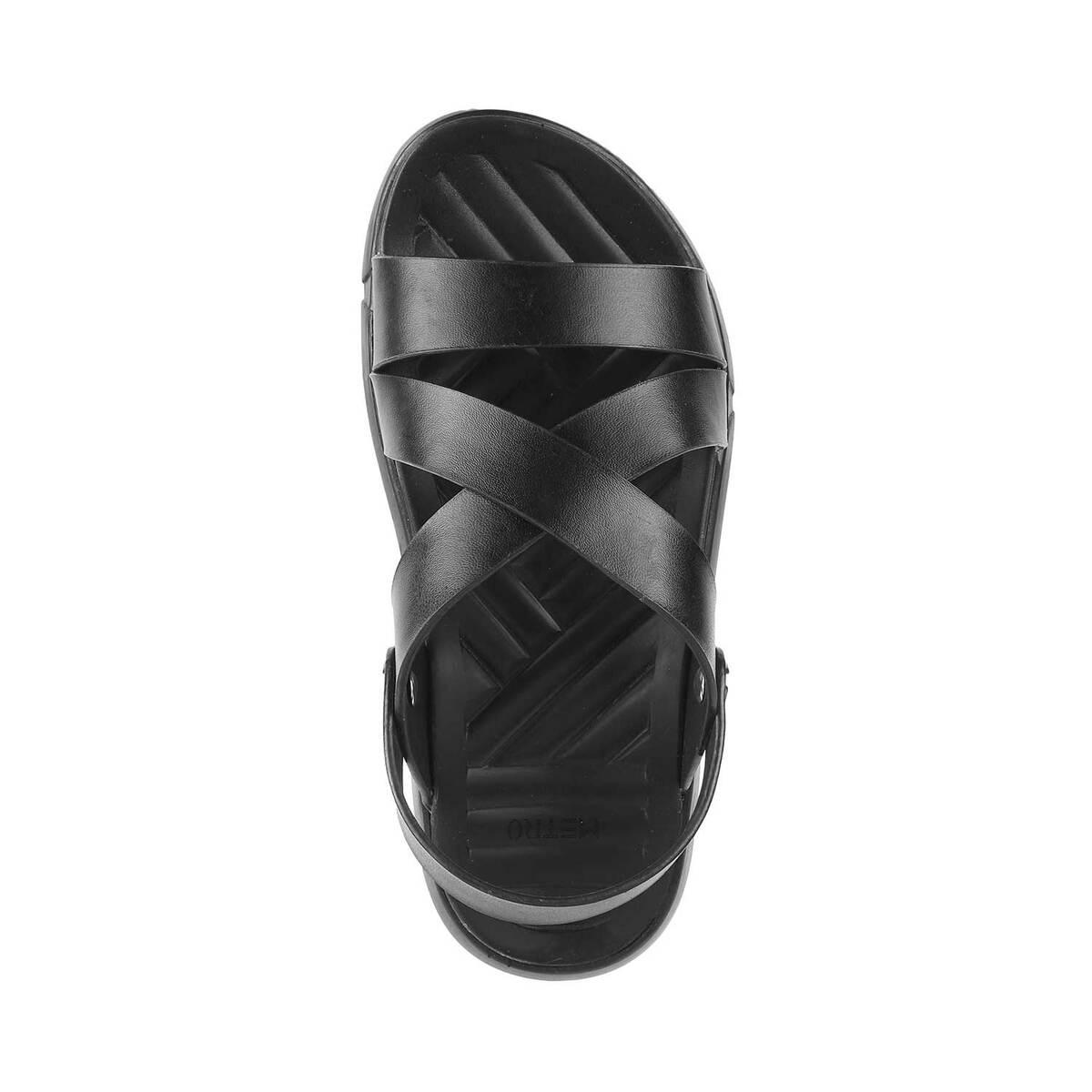 Bally Jaron Buckled Open Toe Sandals in Black for Men | Lyst