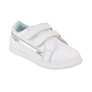 Boys White Casual Sneakers