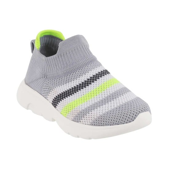 Boys Grey Sports Sneakers