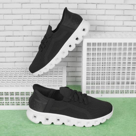 Boys Black Casual Sneakers