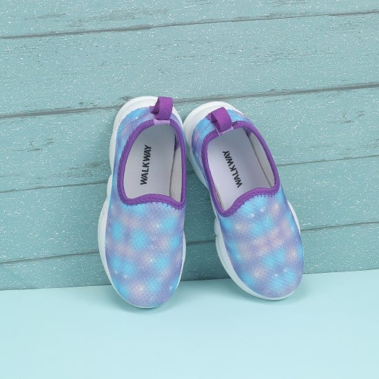 Girls Purple Casual Ballerinas