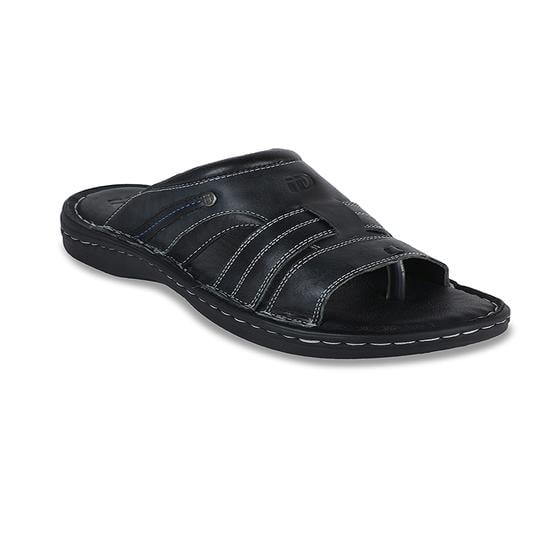 ID Black Casual Slippers