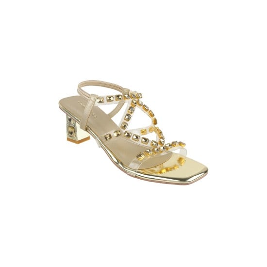Women Gold Party Sandals