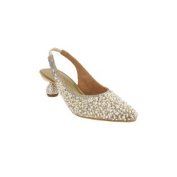 Women Gold Wedding Sandals