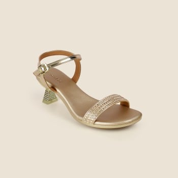 slim fit dress slacks FLORAL Helene Women's Wide Width Dress Sandals – FootwearUS main image 1