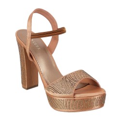 Women Antique-Gold Party Sandals