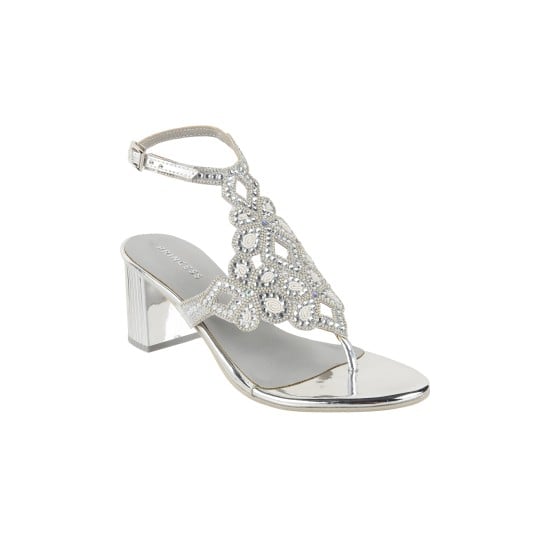 Women Silver Party Sandals