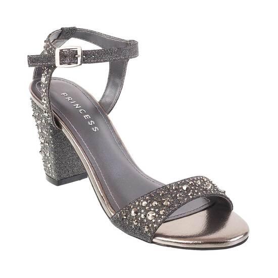 Women Grey Party Sandals
