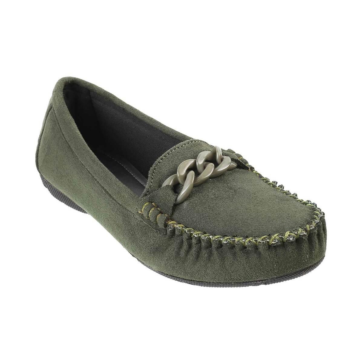 Walkaroo Men Lace-up Sock Shoes - WS9509 Olive Green – Walkaroo Footwear