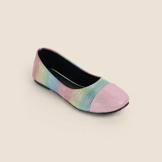 Girls Multi Casual Ballerinas