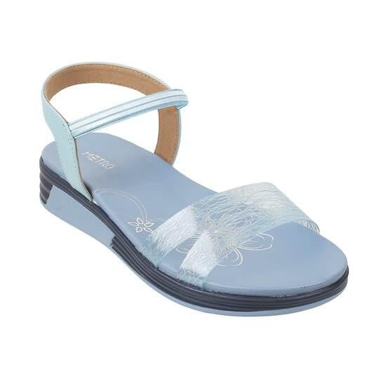 Girls Light-Blue Casual Sandals