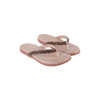 Walkway Girls Rose-gold Casual Slippers(SKU: 57-140-52-32)