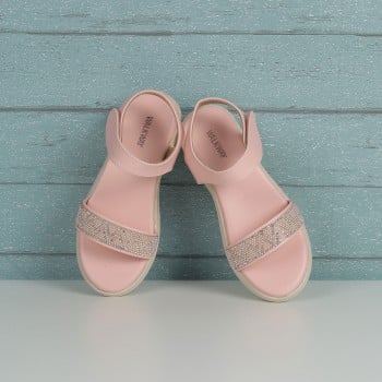 Walkway Girls Pink Casual Sandals(SKU: 57-143-24-31)